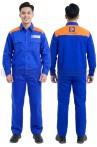 Đồng phục quần áo bảo hộ lao động xăng dầu TK15 thoáng mát, thấm hút mồ hôi tốt, Size M - Có logo