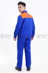 Đồng phục quần áo bảo hộ lao động xăng dầu TK15 thoáng mát, thấm hút mồ hôi tốt, Size M - Có logo