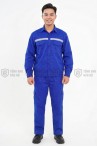 Đồng phục công nhân TK53, Quần áo công nhân cao cấp có phản quang, Size M