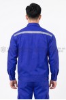 Đồng phục công nhân TK53, Quần áo công nhân cao cấp có phản quang, Size M