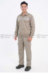 Đồng phục công nhân TK52 thời trang hiện đại, quần áo công nhân cao cấp, Size M