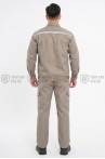 Đồng phục công nhân TK52 thời trang hiện đại, quần áo công nhân cao cấp, Size M