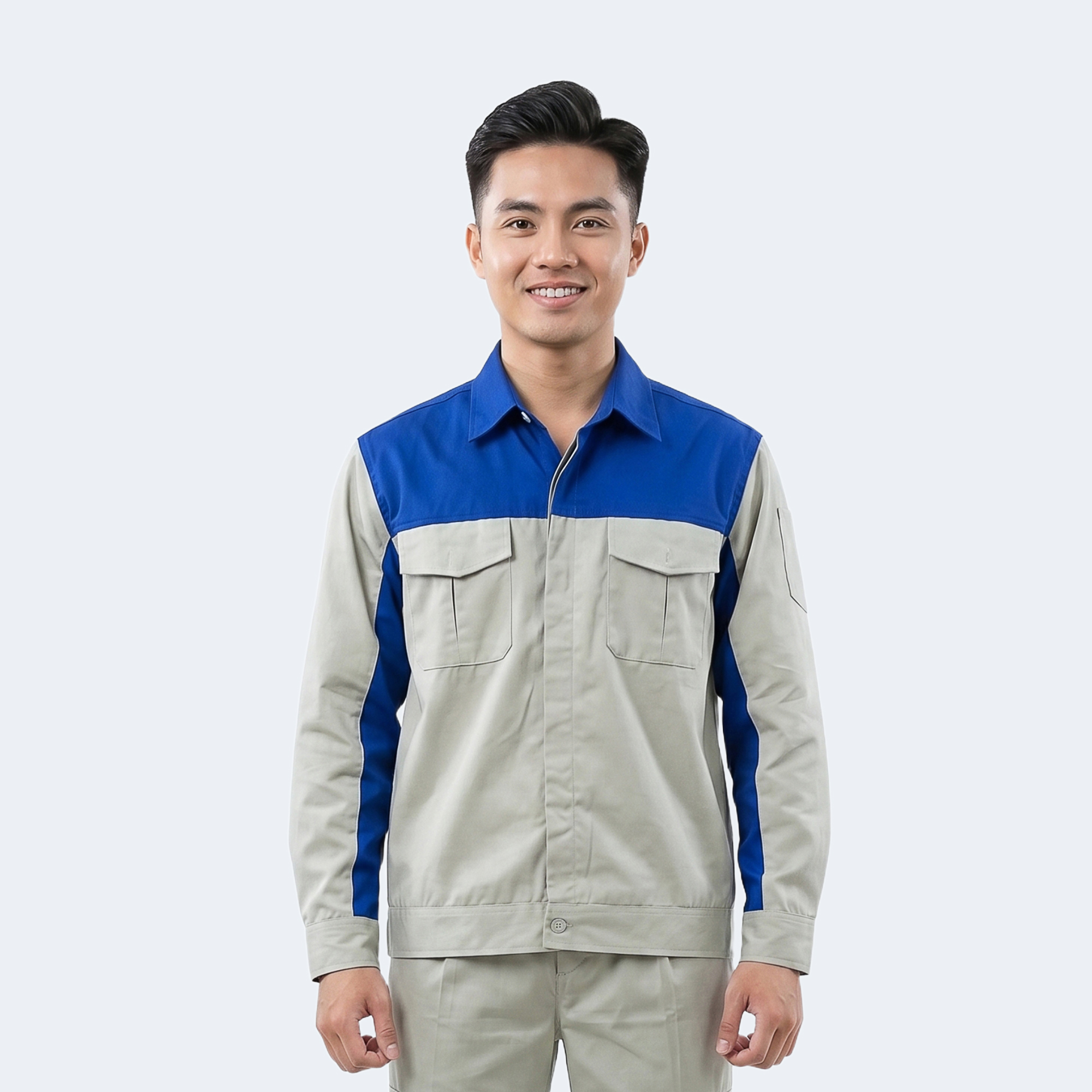 Quần áo bảo hộ lao động TK04 cao cấp, thoáng mát cho kỹ sư, kỹ thuật