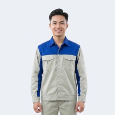 Quần áo bảo hộ lao động TK04 cao cấp, thoáng mát cho kỹ sư, kỹ thuật