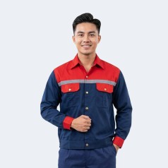 Quần áo bảo hộ lao động TK08 thời trang dành cho kỹ sư, kỹ thuật cao cấp
