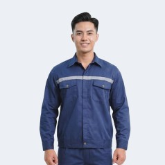 Quần áo bảo hộ lao động TK24 cho công nhân, kỹ sư thoáng mát cao cấp