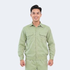 Quần áo bảo hộ lao động cho kỹ sư kỹ thuật TK44, Size M - Vải kaki liên doanh, Size M - Vải kaki liên doanh