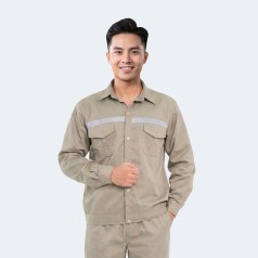 Đồng phục công nhân TK52 thời trang hiện đại, quần áo công nhân cao cấp