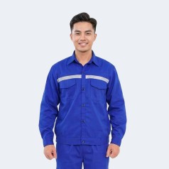 Đồng phục công nhân TK53, Quần áo công nhân cao cấp có phản quang