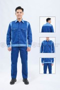 Quần áo bảo hộ lao động TK03 chuyên dụng, đồng phục kỹ sư, công nhân cao cấp, Size M - Vải kaki liên doanh