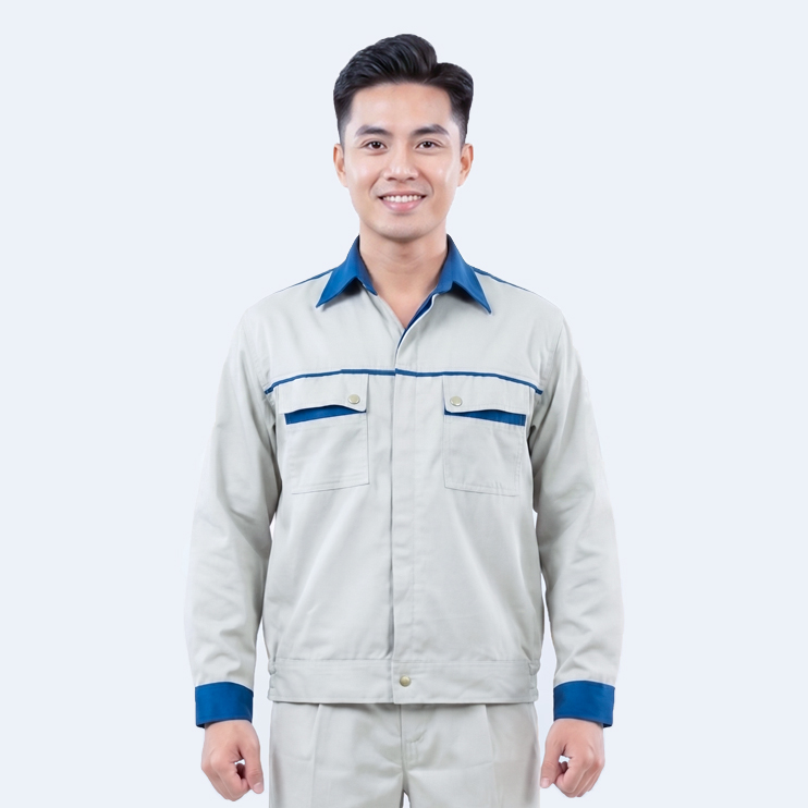 Quần áo bảo hộ lao động cho kỹ sư kỹ thuật, quần áo công nhân TK01