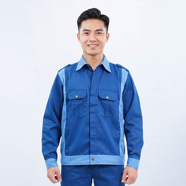 Quần áo bảo hộ lao động TK03 chuyên dụng, đồng phục kỹ sư, công nhân cao cấp