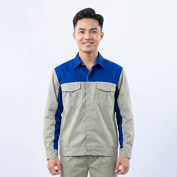 Quần áo bảo hộ lao động TK04 cao cấp, thoáng mát cho kỹ sư, kỹ thuật