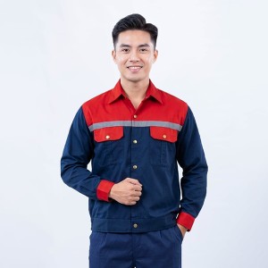 Quần áo bảo hộ lao động TK08 thời trang dành cho kỹ sư, kỹ thuật cao cấp