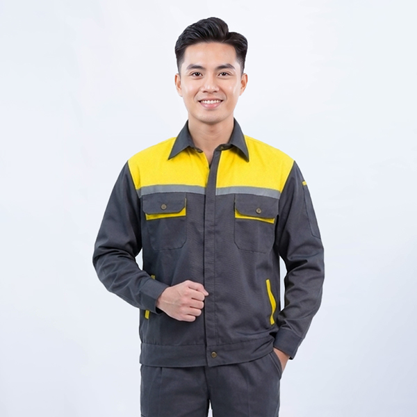 Quần áo bảo hộ lao động TK20 cho kỹ sư, kỹ thuật thời trang hiện đại