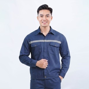 Quần áo bảo hộ lao động TK24 cho công nhân, kỹ sư thoáng mát cao cấp