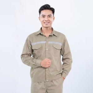Đồng phục công nhân TK52 thời trang hiện đại, quần áo công nhân cao cấp