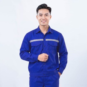 Đồng phục công nhân TK53, Quần áo công nhân cao cấp có phản quang