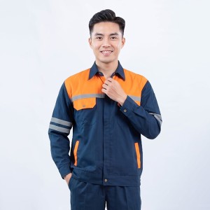 Quần áo bảo hộ lao động TK48 phản quang cao cấp cho kỹ sư, nhân viên kỹ thuật, công nhân, Size M - Vải kaki liên doanh