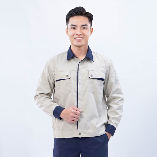 Quần áo bảo hộ lao động TK71 chất liệu dày dặn, chuẩn form cho kỹ sư, kỹ thuật