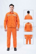 Quần áo bảo hộ điện lực TK10 chất liệu cao cấp, bền màu, không xù vải, Size M - Vải pangrim thường
