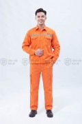 Quần áo bảo hộ điện lực TK10 chất liệu cao cấp, bền màu, không xù vải, Size M - Vải pangrim thường