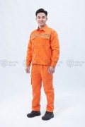 Quần áo bảo hộ điện lực TK10 chất liệu cao cấp, bền màu, không xù vải, Size M - Vải pangrim thường