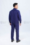 Quần áo công nhân lao động TK43 màu xanh tím than, Size 6(M)