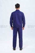 Quần áo công nhân lao động TK43 màu xanh tím than, Size 6(M)