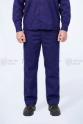 Quần áo công nhân lao động TK43 màu xanh tím than, Size 6(M)