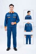 Quần áo bảo hộ lao động TK47 chuyên nghiệp, cao cấp cho kỹ sư, kỹ thuật 