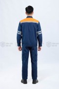 Quần áo bảo hộ lao động TK48 phản quang cao cấp cho kỹ sư, nhân viên kỹ thuật, công nhân, Size M - Vải kaki liên doanh