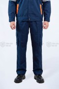 Quần áo bảo hộ lao động TK48 phản quang cao cấp cho kỹ sư, nhân viên kỹ thuật, công nhân, Size M - Vải kaki liên doanh