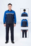 Quần áo bảo hộ lao động TK61 tay dài, chống bám bẩn cho kỹ sư, kỹ thuật, Size M - Vải kaki liên doanh