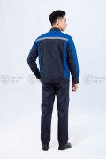 Quần áo bảo hộ lao động TK61 tay dài, chống bám bẩn cho kỹ sư, kỹ thuật, Size M - Vải kaki liên doanh