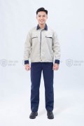 Quần áo bảo hộ lao động TK71 chất liệu dày dặn, chuẩn form cho kỹ sư, kỹ thuật, Size M - Vải kaki liên doanh