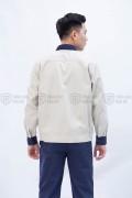 Quần áo bảo hộ lao động TK71 chất liệu dày dặn, chuẩn form cho kỹ sư, kỹ thuật, Size M - Vải kaki liên doanh
