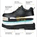 Giày bảo hộ lao động Zboot Z126 bền chắc, chống đâm xuyên, chống trượt, Size 42