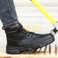 Giày bảo hộ Zboot Z131 cao cổ, mũi thép chịu lực, chống đinh, chống trượt, Size 42