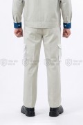 Quần áo bảo hộ lao động cho kỹ sư kỹ thuật, quần áo công nhân TK01, Size M - Vải kaki liên doanh