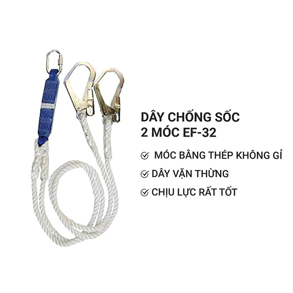 Dây Chống sốc 2 móc ADELA EF-32 C122