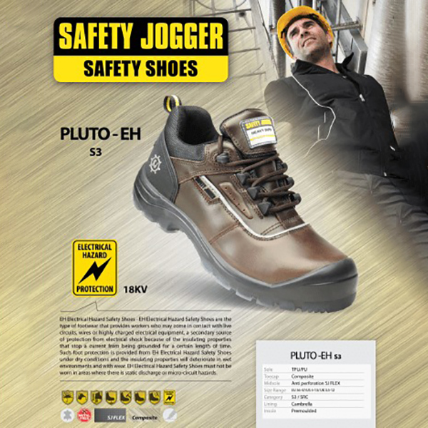 Giày bảo hộ cao cấp Jogger Pluto S3 cách điện 18KV G103