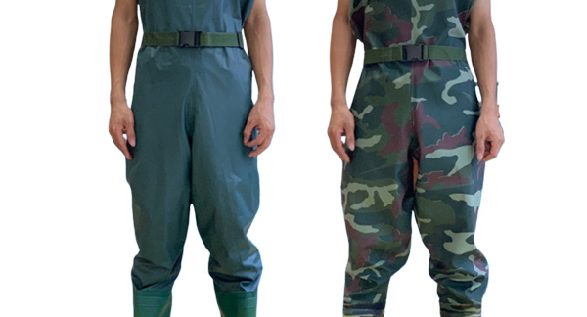 Ủng Liền Quần Hoa San Siêu Bền - Màu xanh, rằn ri U110