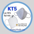 Khẩu trang vải 3 lớp KT5 lọc bụi, kháng khuẩn H108