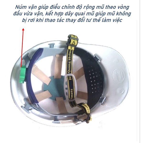 Mũ bảo hộ Nhật Quang có núm vặn M111