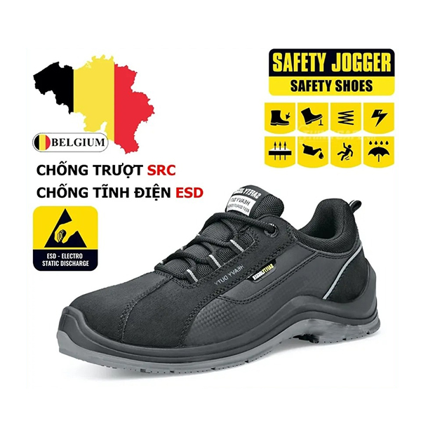 Giày bảo hộ lao động chống đâm xuyên Jogger Advance S1P SRC G114